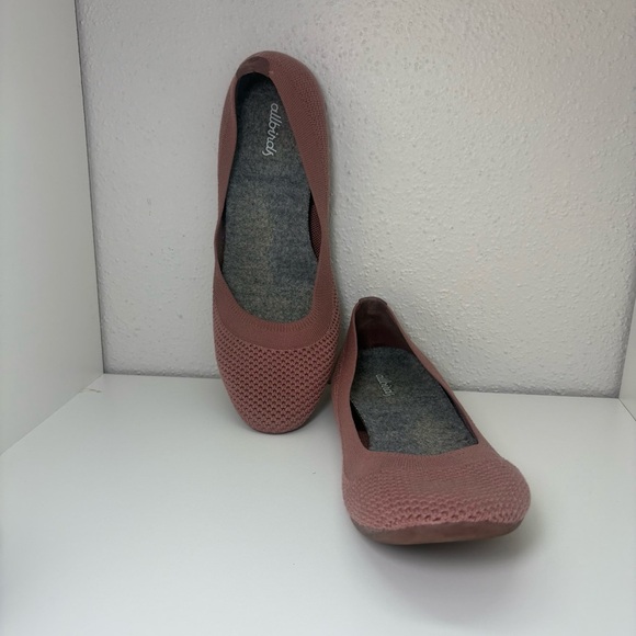 allbirds Shoes - Allbirds Tree Breezers Knit Ballet Flats Women's Size 9 Harvest Rose Mauve Pink